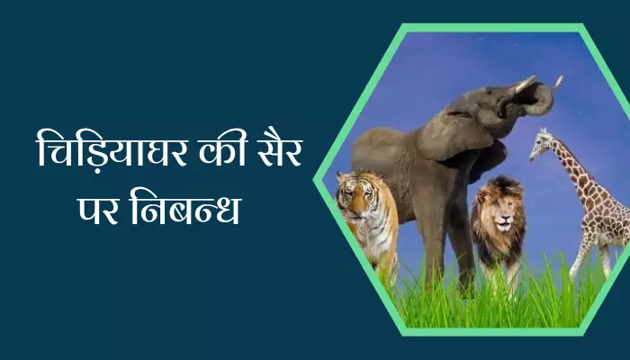 Best Essay on Visit to A Zoo in Hindi