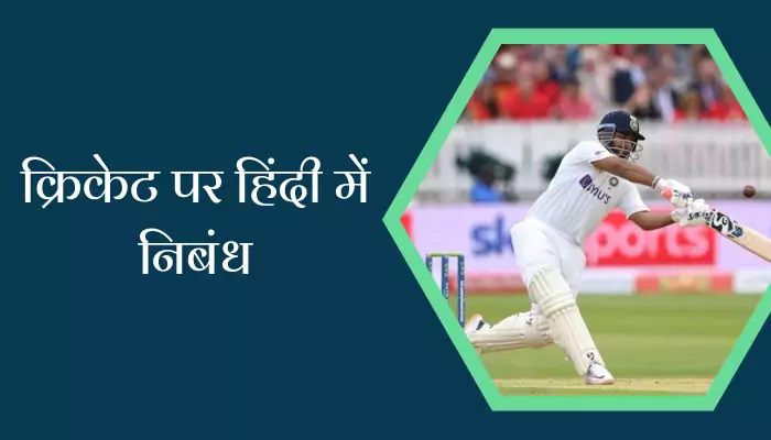 Essay On Cricket In Hindi